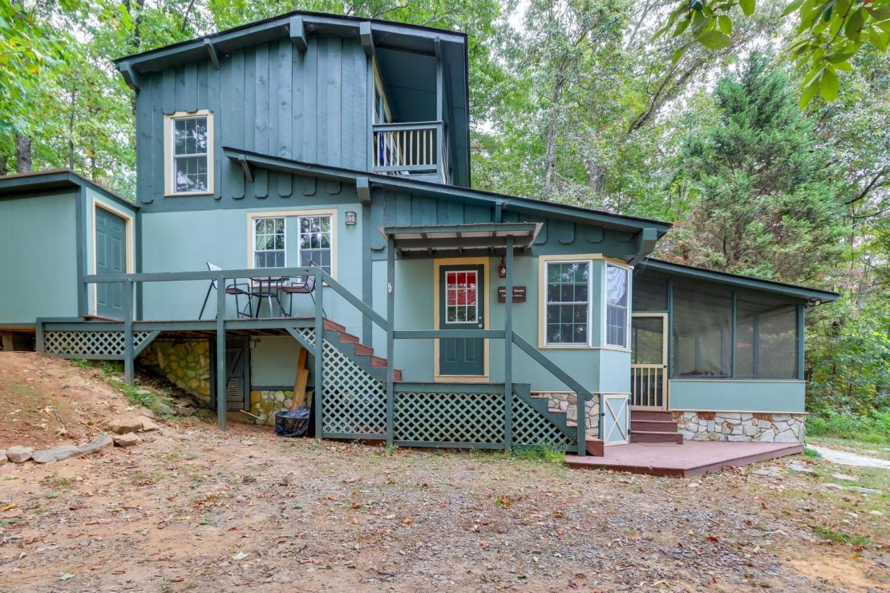 Mountaintop Ellijay Cabin With Private Hot Tub 外观 照片