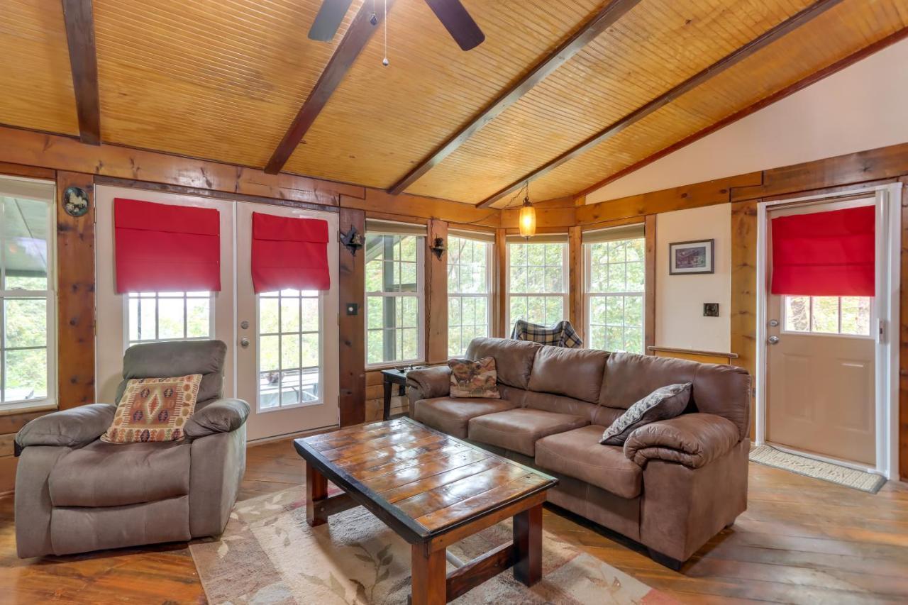Mountaintop Ellijay Cabin With Private Hot Tub 外观 照片